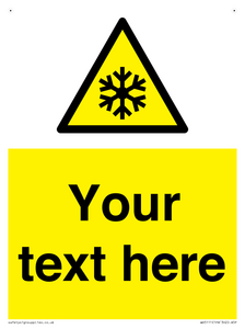 Custom Snowflake Sign